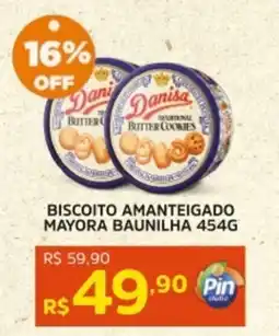 Pinheiro Supermercado Biscoito amanteigado mayora baunilha oferta