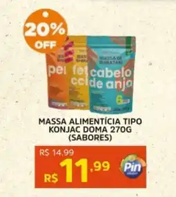 Pinheiro Supermercado Massa alimentícia tipo konjac doma (sabores) oferta