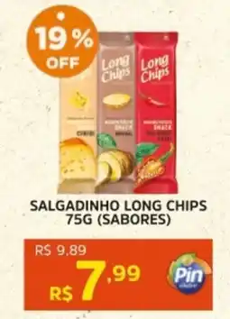 Pinheiro Supermercado Salgadinho long chips (sabores) oferta