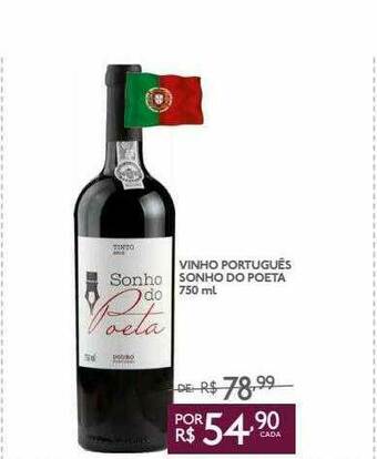 GBarbosa Vinho Português Sonho Do Poeta oferta