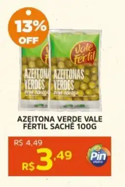 Pinheiro Supermercado Azęitona verde vale fértil sache oferta