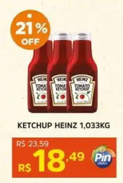 Pinheiro Supermercado Ketchup heinz 1 oferta