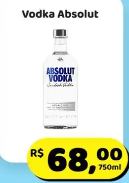 Mineirão Atacarejo Vodka Absolut oferta