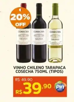 Pinheiro Supermercado Vinho chileno tarapaca cosecha (tipos) oferta