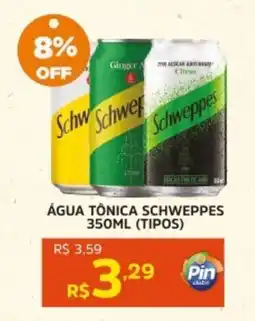 Pinheiro Supermercado Água tônica schweppes (tipos) oferta
