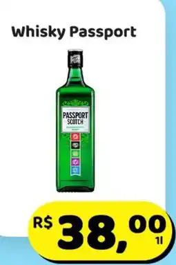 Mineirão Atacarejo Whisky Passport oferta