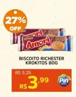 Pinheiro Supermercado Biscoito richester krokitos oferta