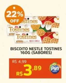 Pinheiro Supermercado Biscoito nestle tostines (sabores) oferta