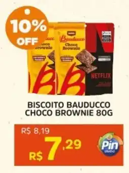 Pinheiro Supermercado Biscoito bauducco choco brownie oferta