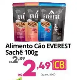 Althoff Supermercados Alimento Cão EVEREST Sachê oferta