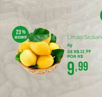Oba Hortifruti Limão Siciliano 23% Desconto oferta