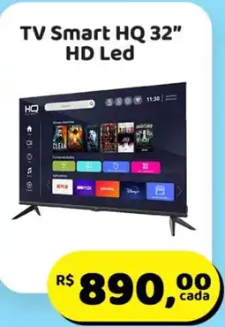Mineirão Atacarejo TV Smart HQ 32" HD Led oferta