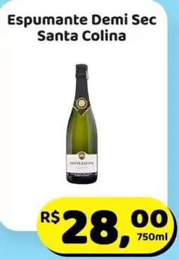 Mineirão Atacarejo Espumante Demi Sec Santa Colina oferta