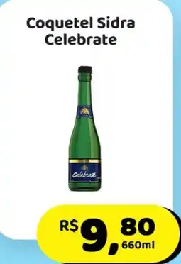 Mineirão Atacarejo Coquetel Sidra Celebrate oferta