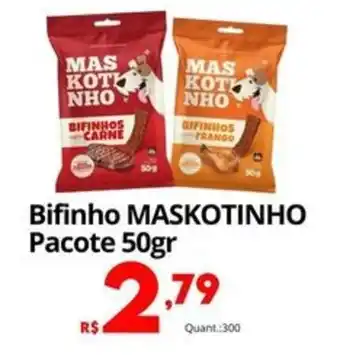 Althoff Supermercados Bifinho MASKOTINHO Pacote oferta
