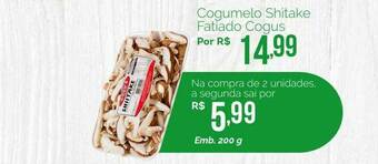 Cogumelo Shitake Fatiado Cogus