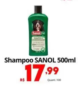 Althoff Supermercados Shampoo SANOL oferta