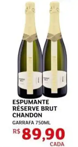 Assaí Atacadista Espumante réserve brut chandon garrafa oferta