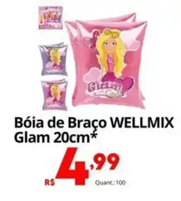 Althoff Supermercados Bóia de Braço WELLMIX Glam 20cm* oferta