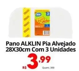 Althoff Supermercados Pano ALKLIN Pia Alvejado oferta