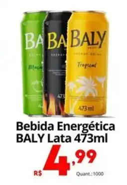Althoff Supermercados Bebida Energética BALY Lata oferta