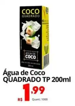 Althoff Supermercados Água de Coco QUADRADO TP oferta