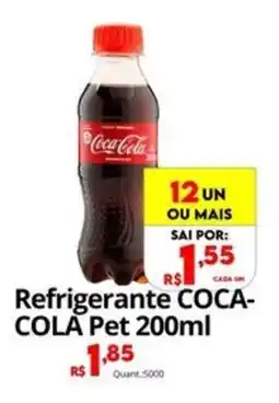 Althoff Supermercados Refrigerante COCA-COLA pet oferta
