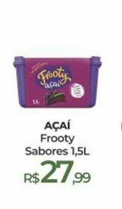 Peg Pese Açai Frooty Sabores oferta