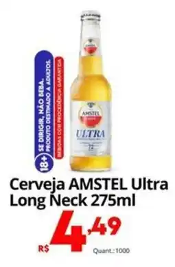 Althoff Supermercados Cerveja AMSTEL Ultra Long Neck oferta