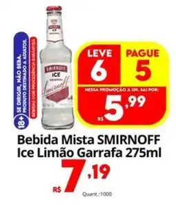 Althoff Supermercados Bebida Mista SMIRNOFF Ice Limão Garrafa oferta