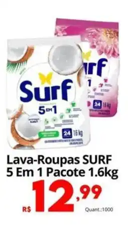 Althoff Supermercados Lava-Roupas SURF 5 Em 1 Pacote oferta