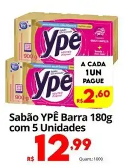 Althoff Supermercados Sabão YPÊ Barra oferta