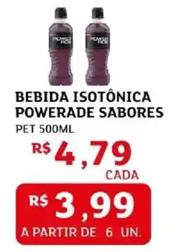 Assaí Atacadista Bebida isotônica powerade sabores oferta