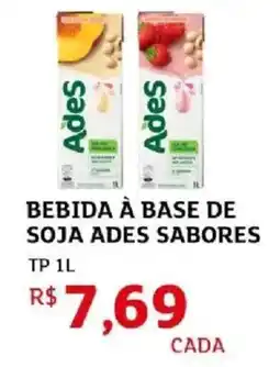 Assaí Atacadista Bebida à base de soja ades sabores tp oferta