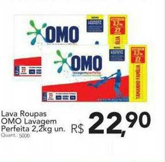 Supermercados Koch Lava Roupas Omo Lavagem Perfeita oferta