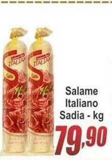 Serrano Supermercado Salame Italiano Sadia oferta