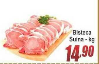 Serrano Supermercado Bisteca Suína oferta