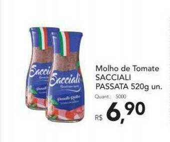 Supermercados Koch Molho De Tomate Sacciali Passata oferta