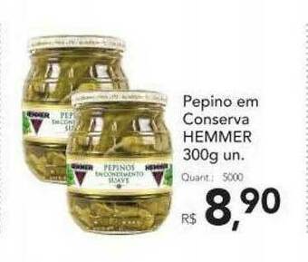 Supermercados Koch Pepino Em Conserva Hemmer oferta