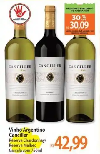 Vinho Argentino Canciller