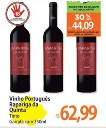 Vinho Português Rapariga da Quinta Tinto Garrafa