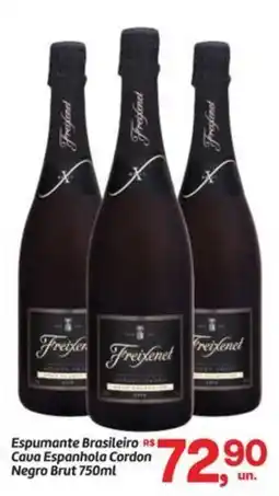Fort Atacadista Espumante Brasileiro Caua Espanhola Cordon Negro Brut oferta
