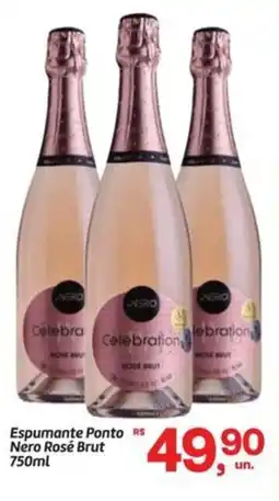 Fort Atacadista Espumante Ponto Nero Rosé Brut oferta