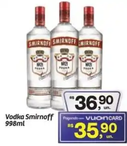 Fort Atacadista Vodka Smirnoff oferta