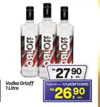 Fort Atacadista Vodka Orloff oferta