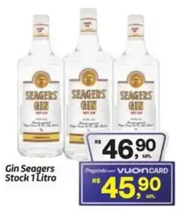 Fort Atacadista Gin seagers stock oferta