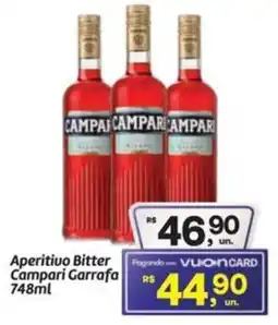Fort Atacadista Aperitivo Bitter Campari Garrafa oferta