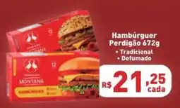 Supermercados Pague Menos Hambúrguer Perdigão oferta