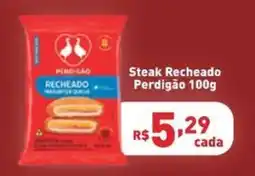 Supermercados Pague Menos Steak Recheado Perdigão oferta