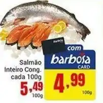 Salmao Inteiro Cong. cada 100g